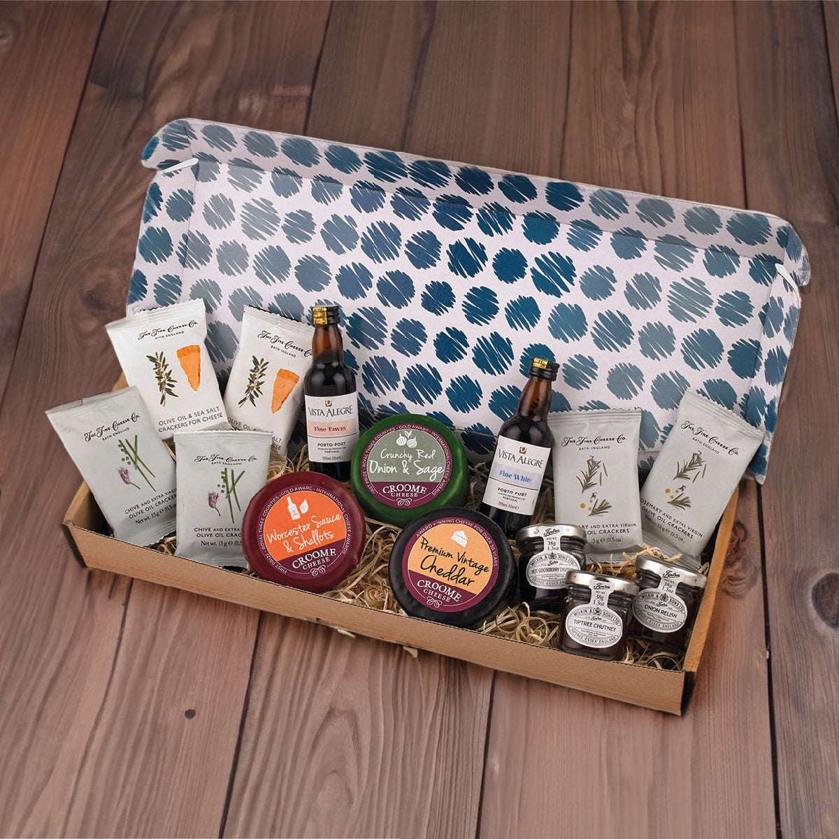 Cheese & Port Wine Letterbox Hamper – Spicers Of Hythe